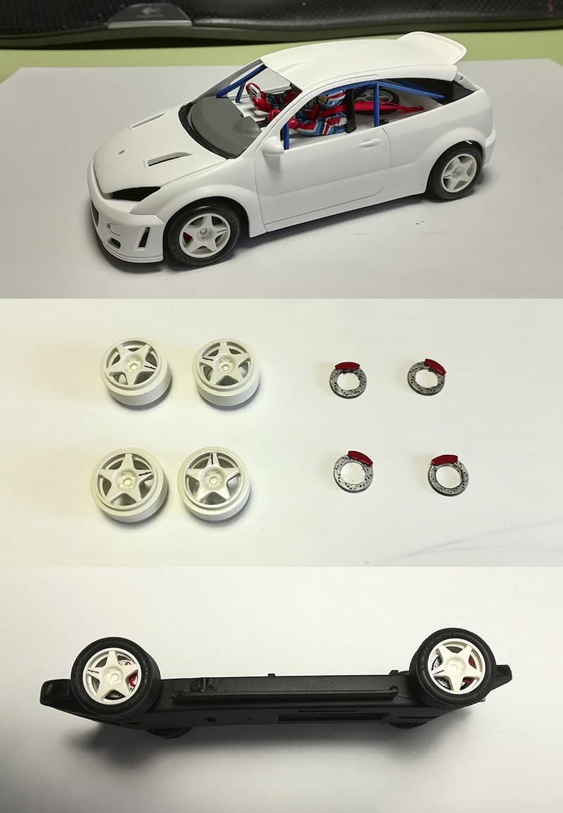 Ford Focus WRC Scalextric Altaya