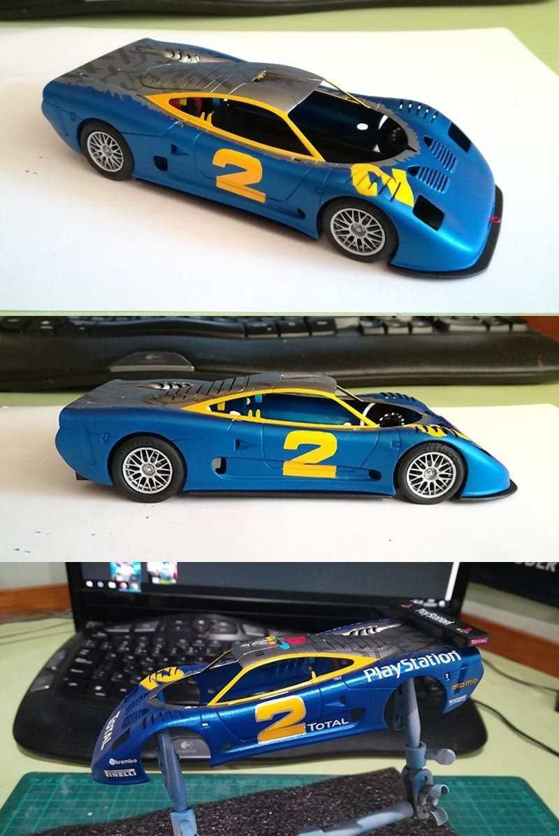 Mosler GT900 Ninco Pintura finalizada
